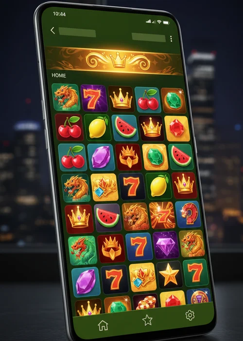 High-performance V8 Casino interface with a race car theme and diverse game selection, catering to players seeking premium entertainment.